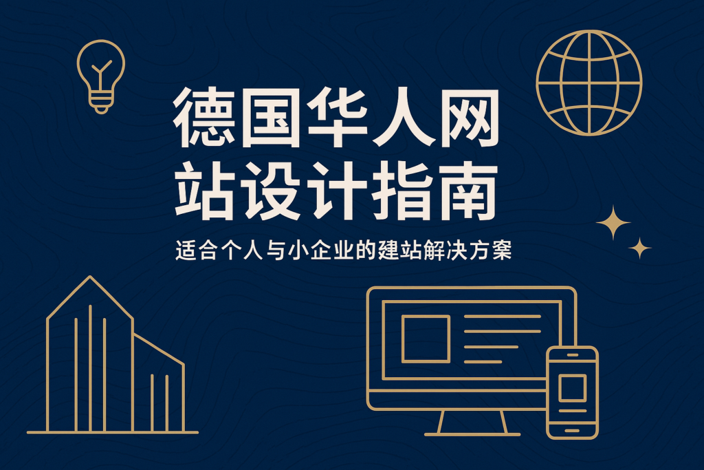 德国华人网站设计指南